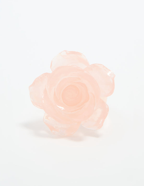 Rose Gold Large Rosette Ring