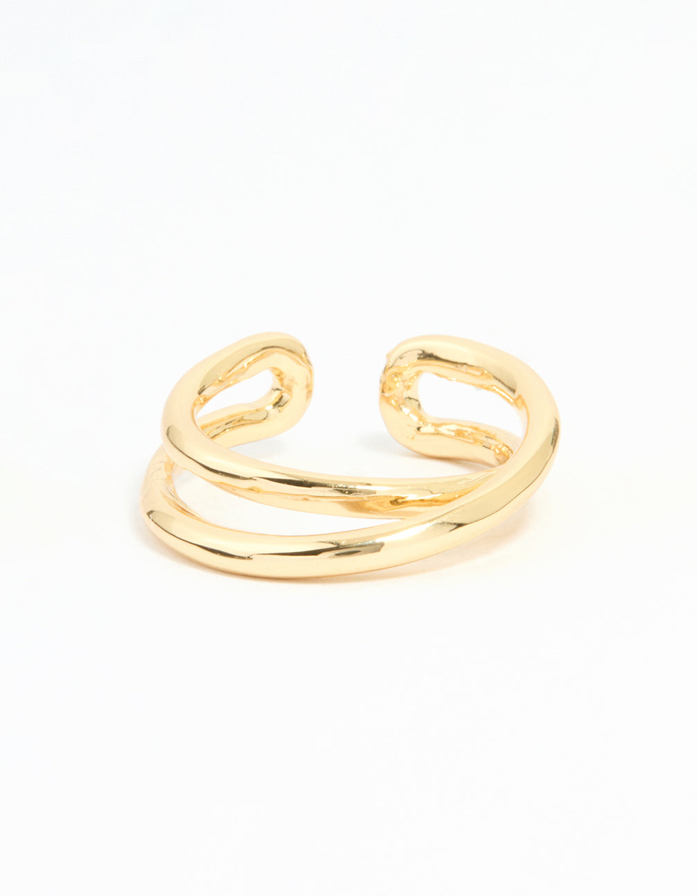 Gold Plated Open Band Ring