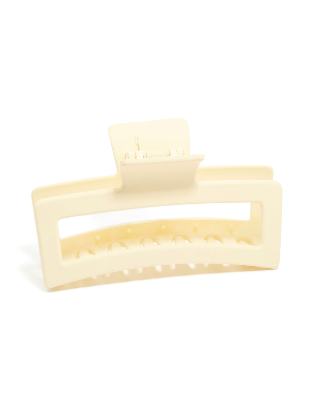 Cream Extra Large Claw Clip