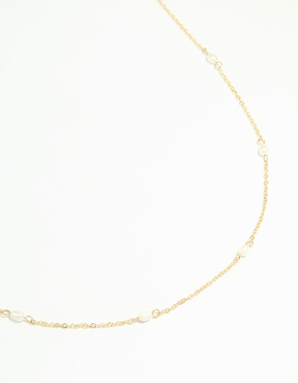 Gold Plated Freshwater Pearl Waist Chain