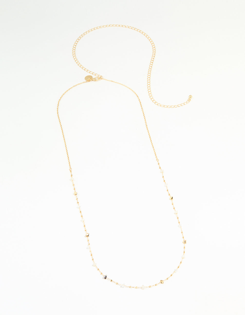 Gold Plated Semi Precious Stone Waist Chain