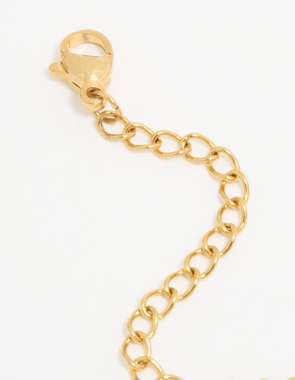 Waterproof Gold Plated Stainless Steel Necklace Extender Chain