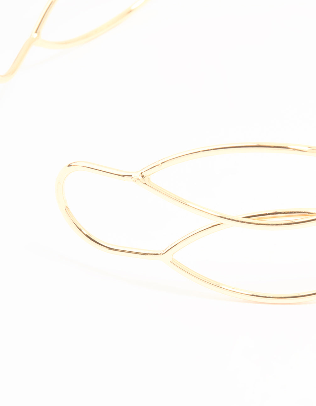Gold Twisted Arm Cuff