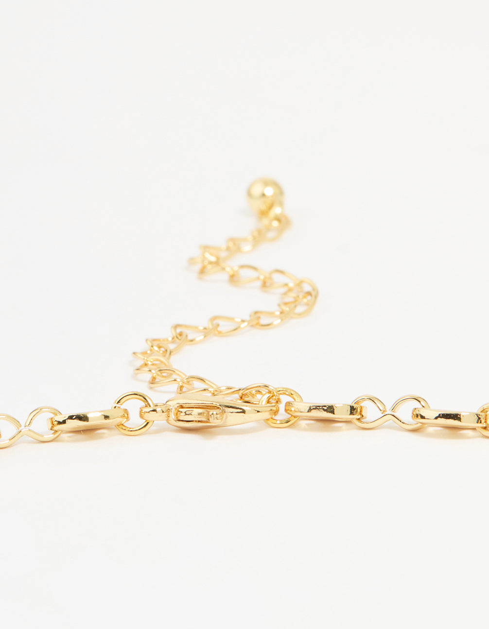 Gold Plated Freshwater Pearl Mariner Necklace