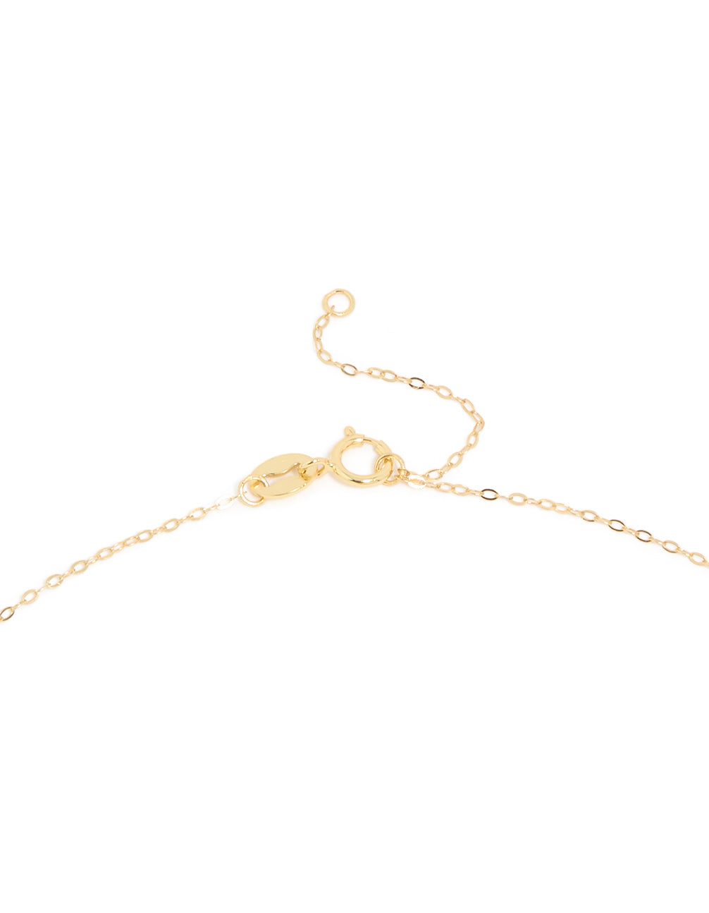 Gold Plated Sterling Silver Cubic Zirconia Heart Arrow Necklace