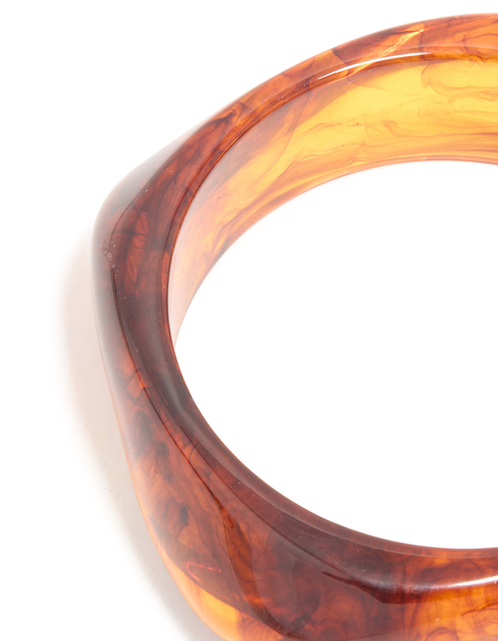 Brown Acrylic Bangle