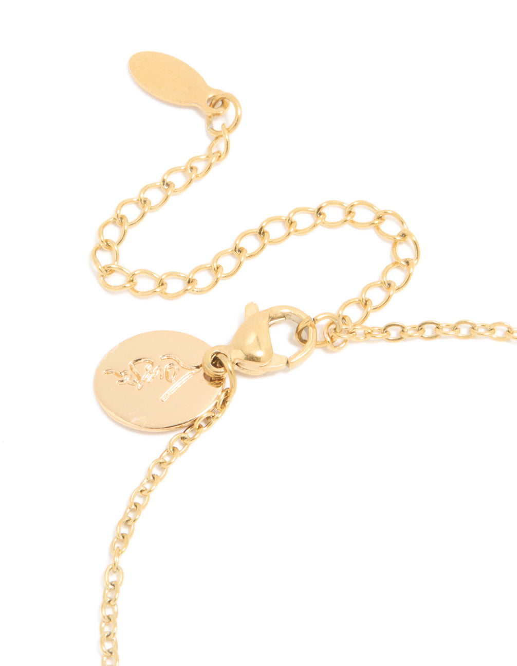 Waterproof Gold Plated Stainless Steel Cubic Zirconia Scorpio Zodiac Sign Bracelet