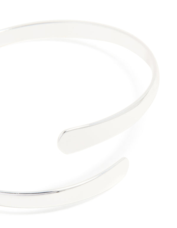 Silver Wrap Around Bangle