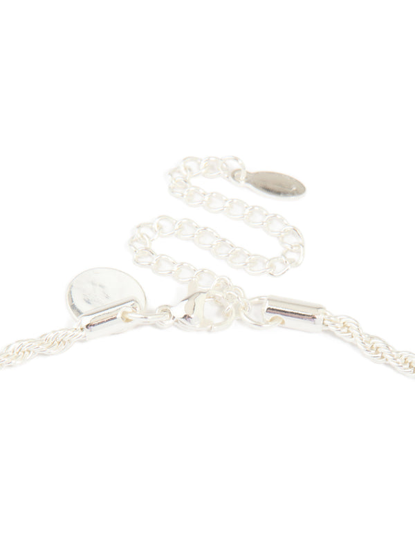 Waterproof Stainless Steel Twist Chain Necklace