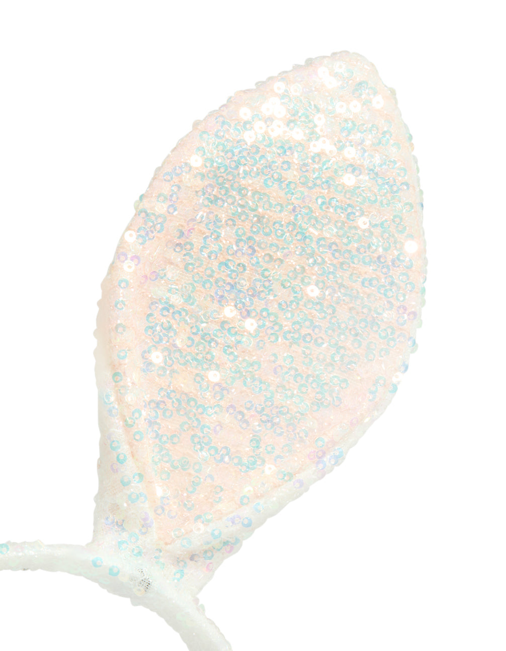 Kids Sequin Fabric Easter Bunny Ears Headband