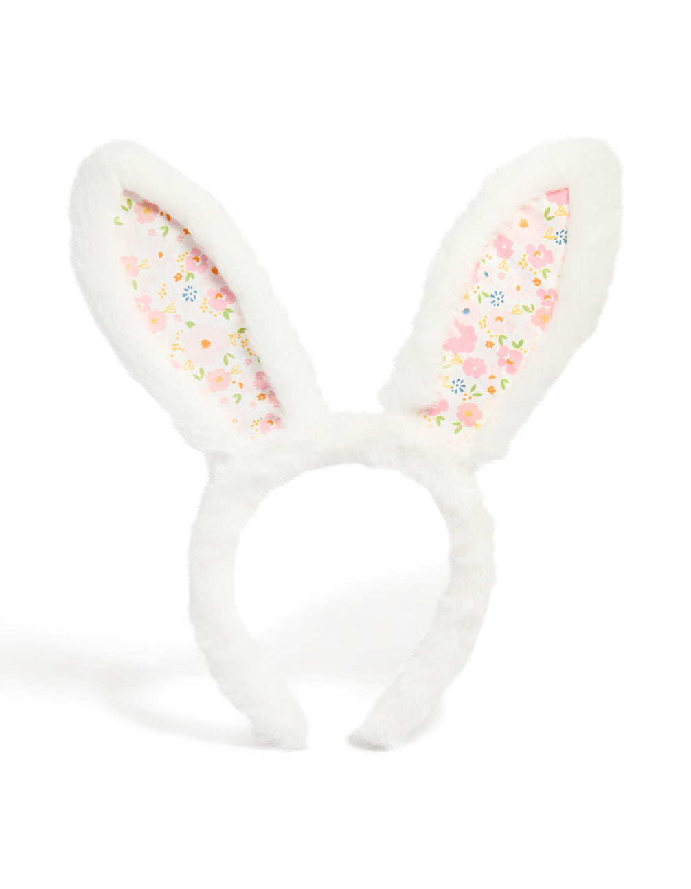 Kids Fabric Flower Bunny Ear Headband