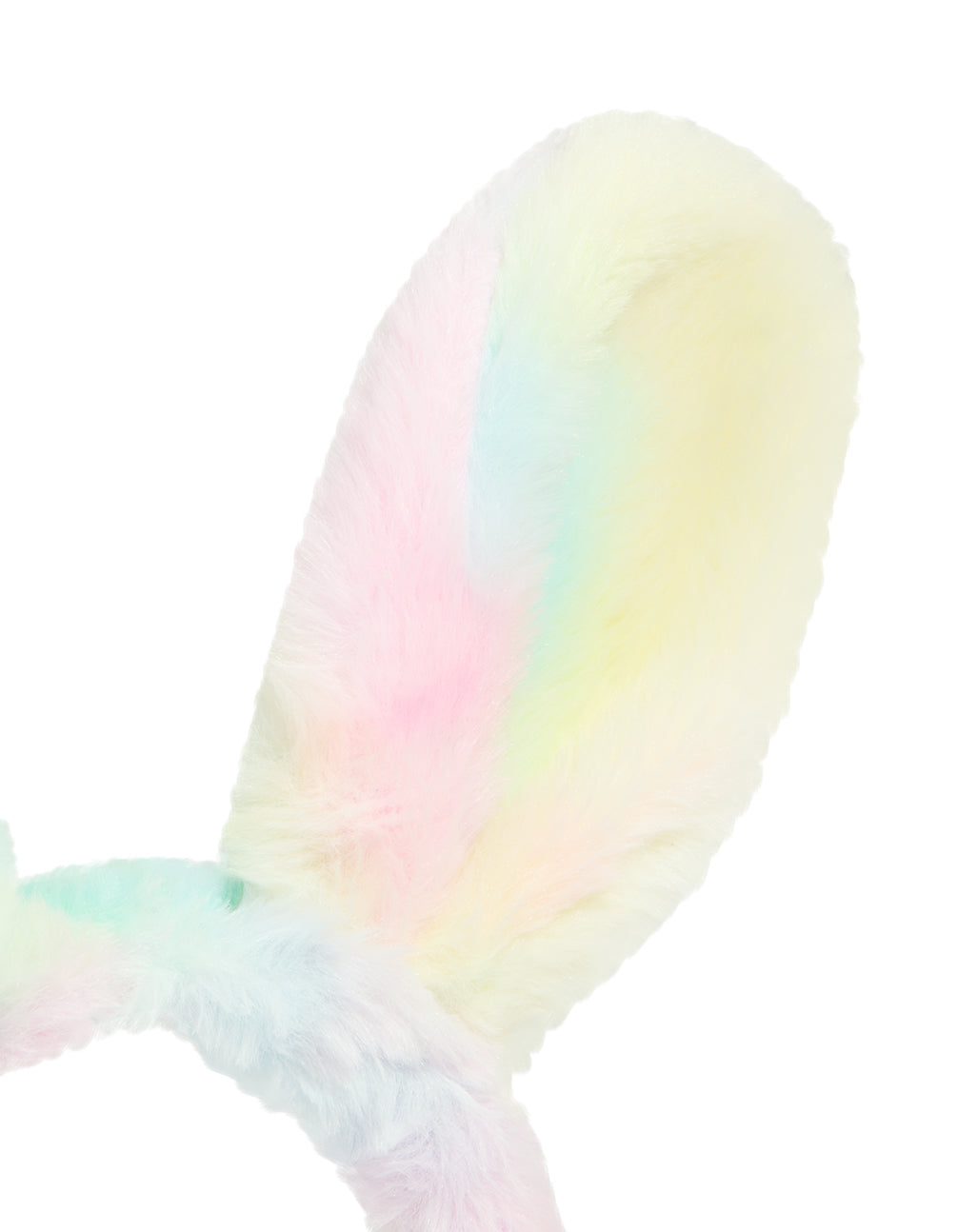 Rainbow Fabric Easter Bunny Ears Headband