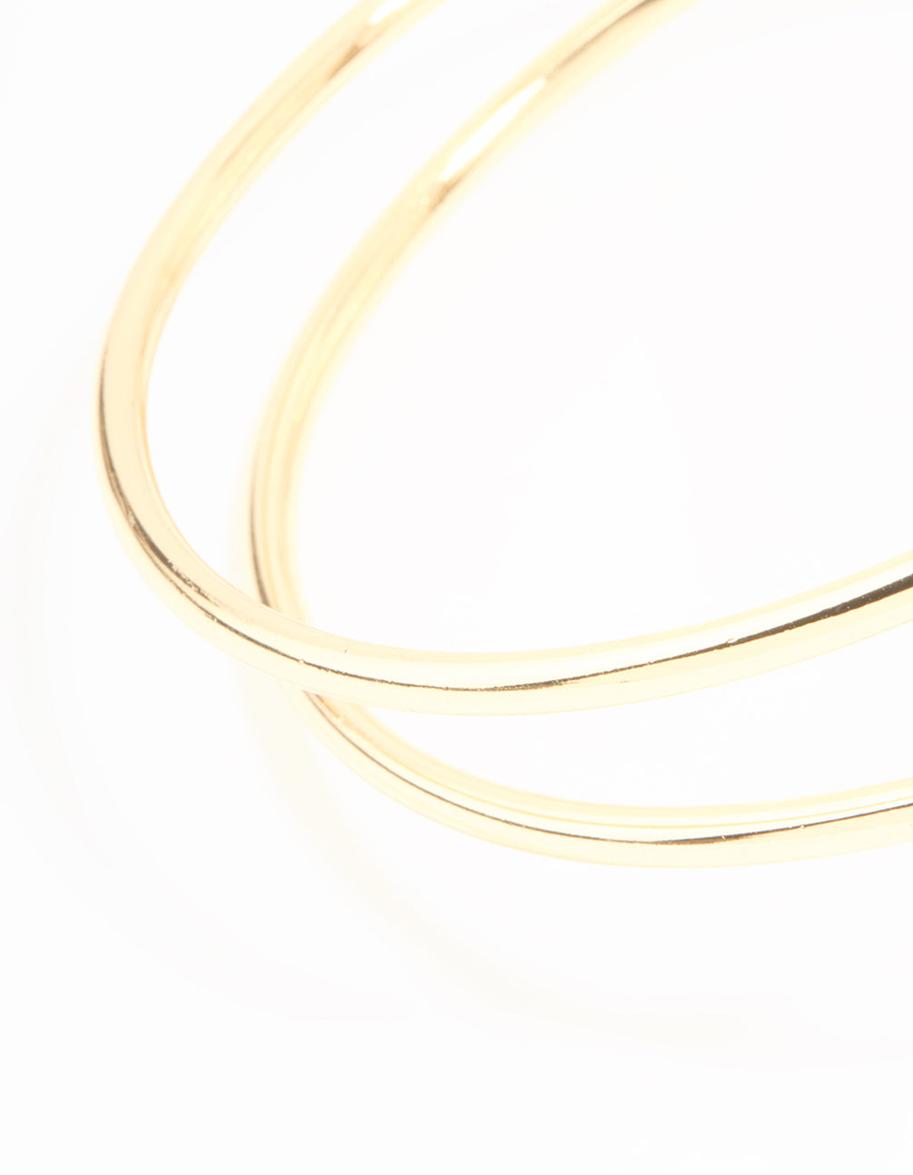 Gold Swirl Wrap Arm Cuff