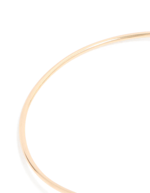 Gold Celestial Chain Drop Arm Cuff
