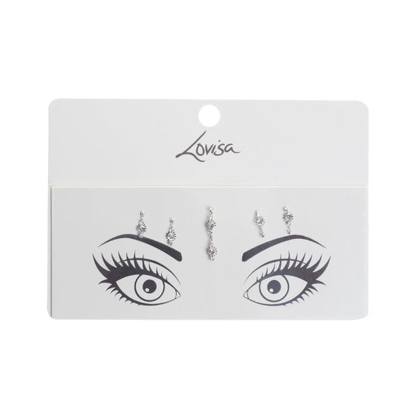 Diamante Bead Face Jewels