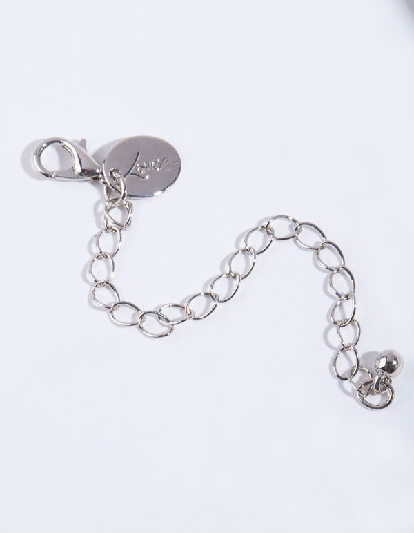 Silver Necklace Extension Chain