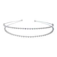 Crystal Double Row Headband - link has visual effect only