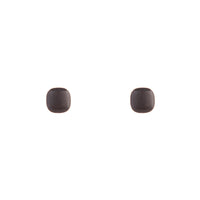 Rose Gold Round Square Stud Earrings - link has visual effect only