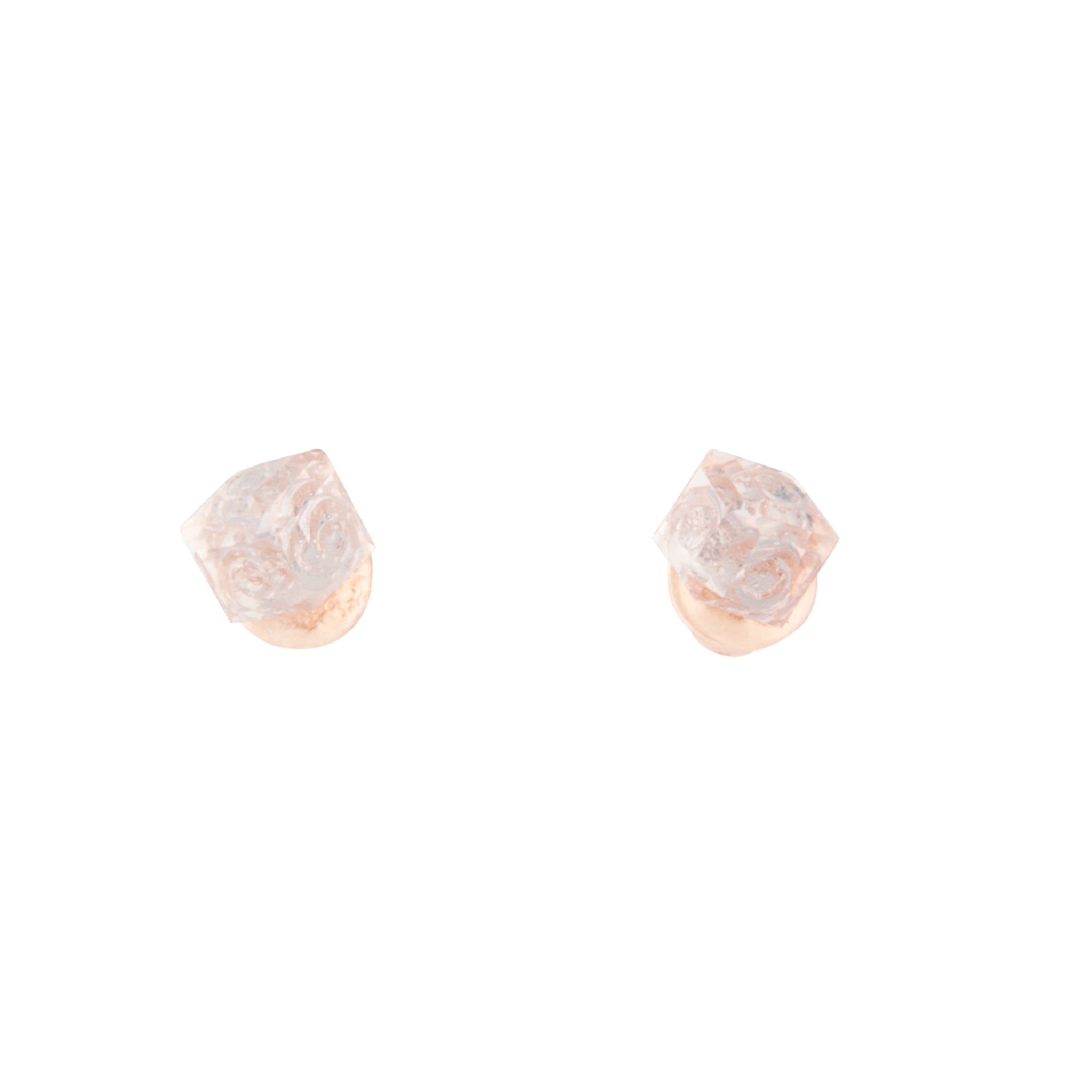 3D Cube Stud Earrings