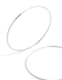 Sterling Silver Hoop Earrings - link has visual effect only