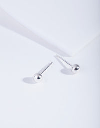 Sterling Silver Mini Ball Stud Earrings - link has visual effect only
