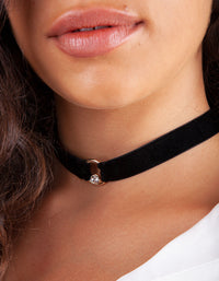 Gold Tie Zig Zag 4-Pack Choker - link has visual effect only