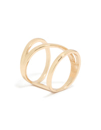 Gold Wrap Ring - link has visual effect only