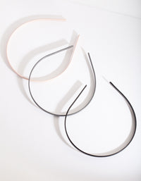 Matte Neutral Headband Pack - link has visual effect only