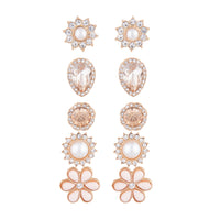Gold Daisy 5-Pack Clip On Earring - link has visual effect only