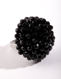 Coated Metal Facet Dome Ring - link has visual effect only