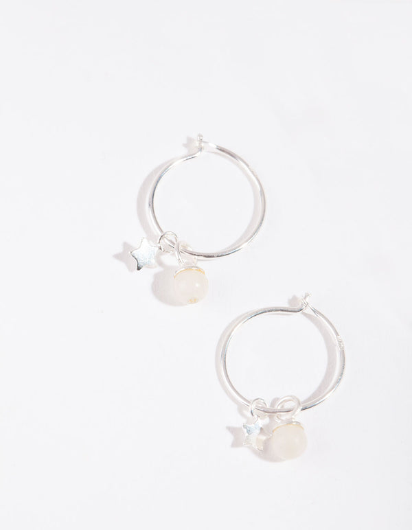 Sterling Silver Semi-Precious Earrings