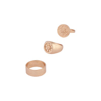 Antique-Gold Multi Star 3 Pack Ring - link has visual effect only