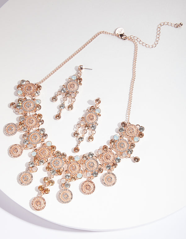 Rose Gold Dolce Vita Necklace
