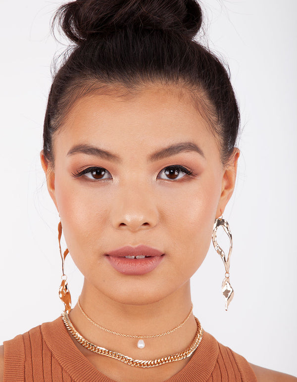 Leopard Scarf Gold Choker Pack