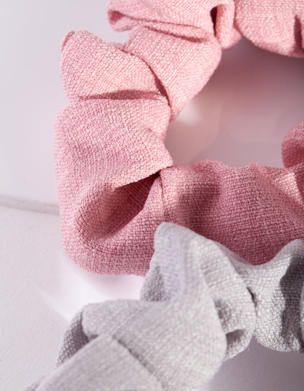 Classic Linen Scrunchie Pack