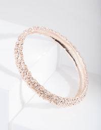 Crater Rose Gold Bracelet - link has visual effect only