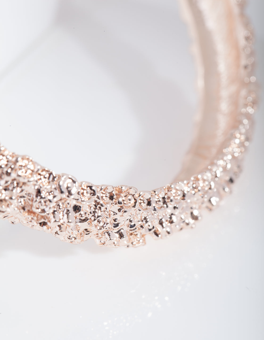 Crater Rose Gold Bracelet