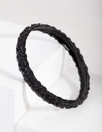 Crater Black Bracelet - link has visual effect only