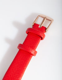 Kids Rose Gold Sloth Watch - link has visual effect only