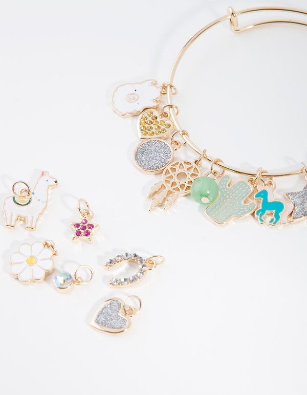 Kids Make your Own Cactus Charm Bangle