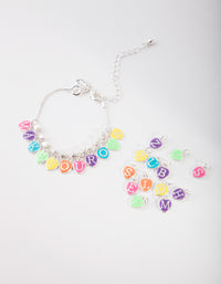 Kids Make Your Own Bracelet - link has visual effect only