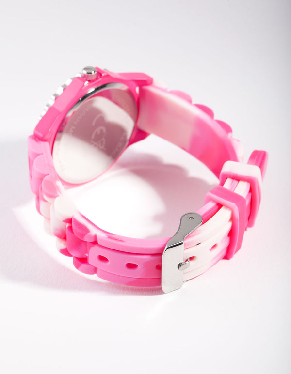 Kids Pink Unicorn Linked Watch