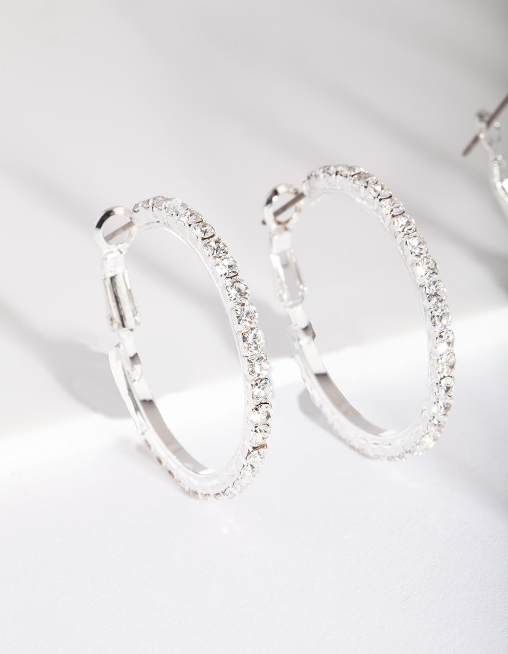 Silver Diamante Multi Hoop Earring Pack
