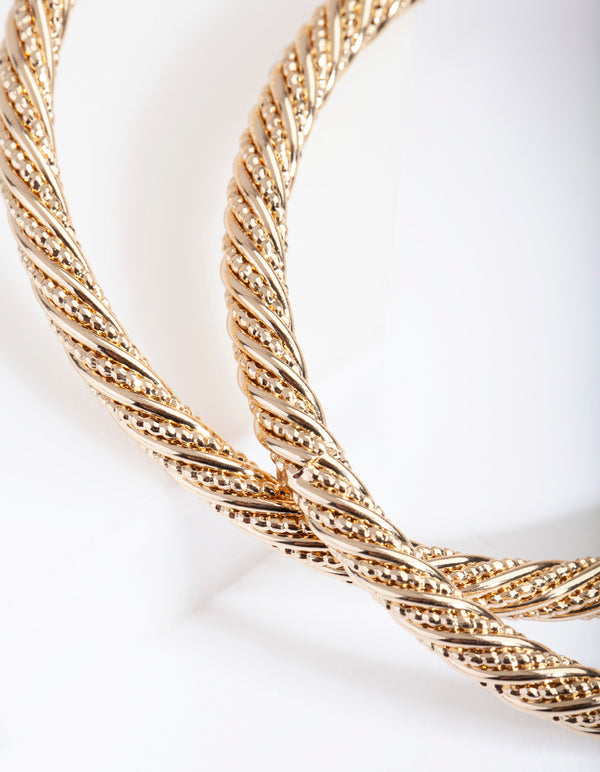 Gold Rope Bangle Pack