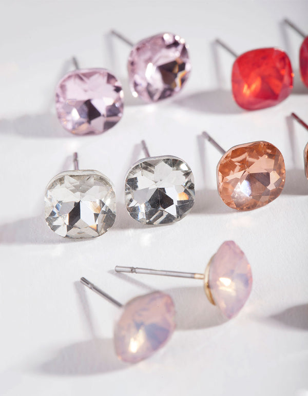 KID1 SG SQRE DIA STUD 6PK ER