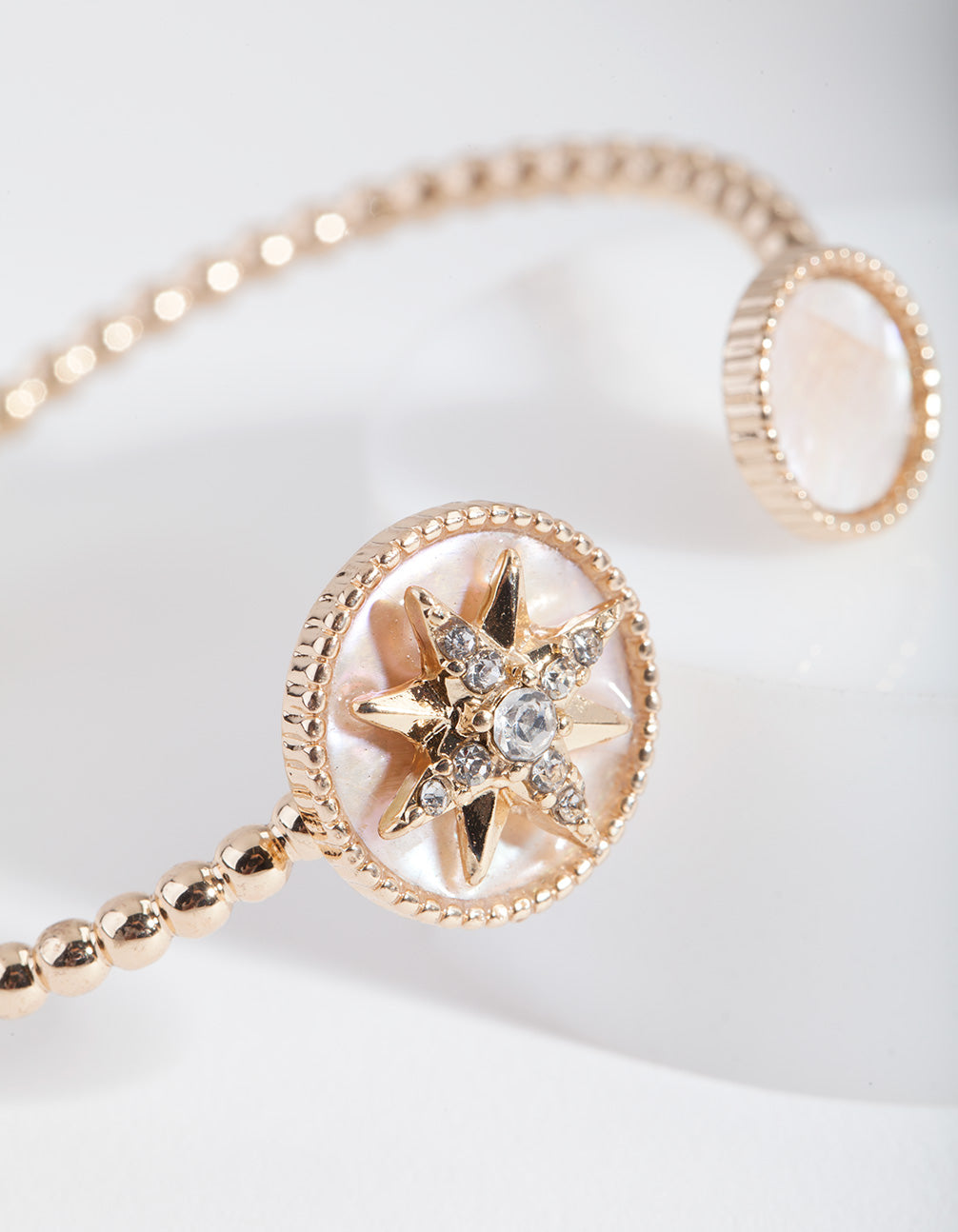 Pearl Disc Cuff