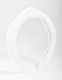 Sparkle Knot Alice Headband - link has visual effect only