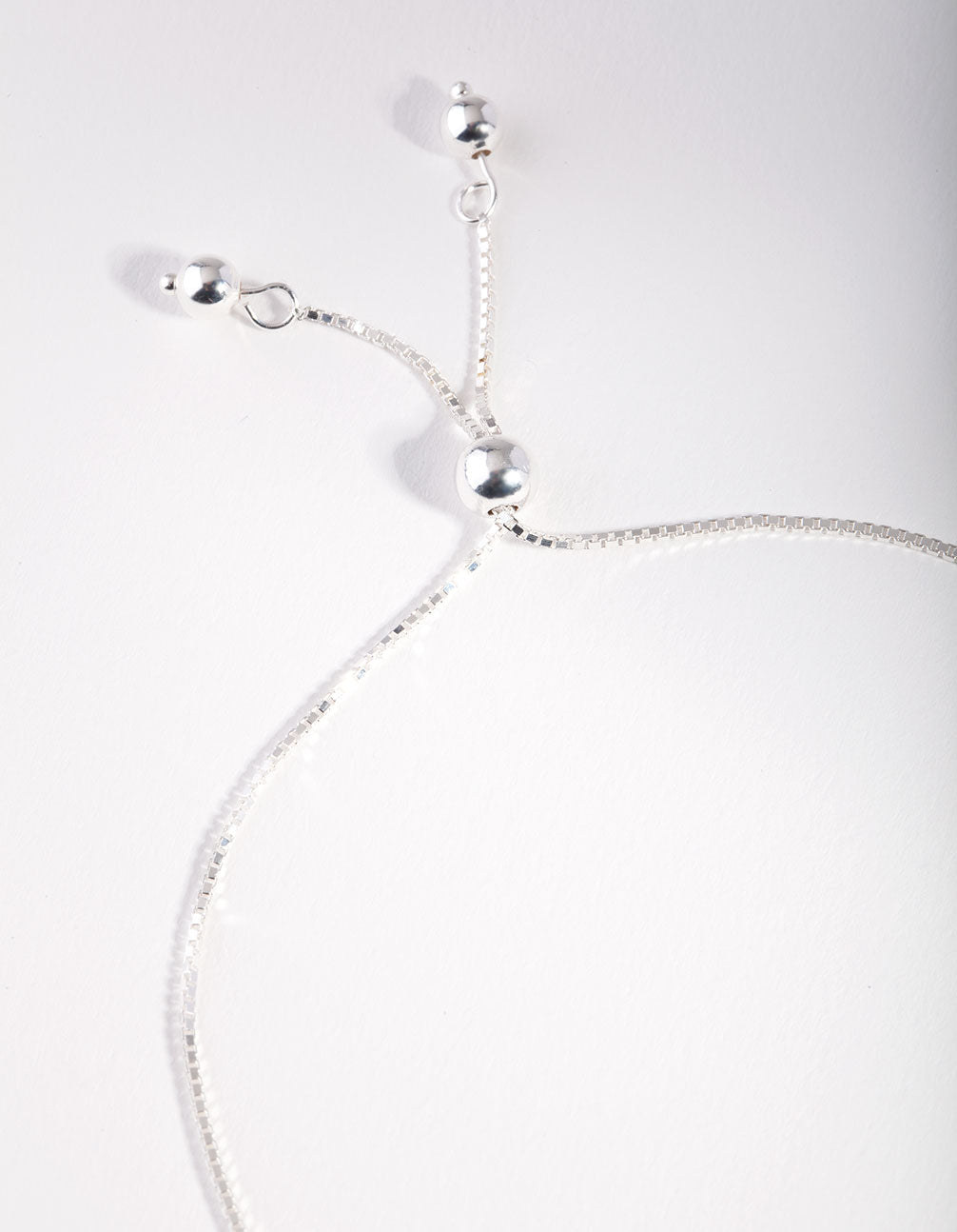 Sterling Silver Open Circle Toggle Bracelet