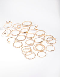 Gold Celestial Ring 24-Pack - link has visual effect only