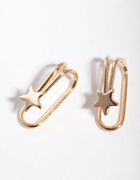 Gold Star Cuff Earring Pack - link has visual effect only